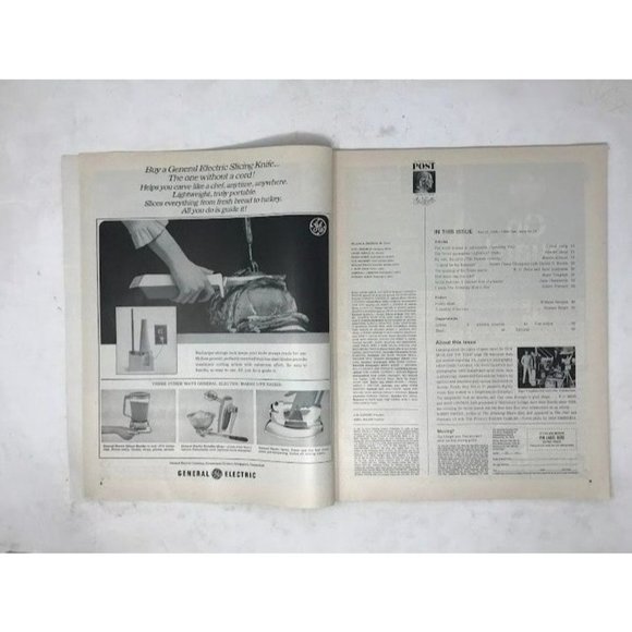 THE SATURDAY EVENING POST VINTAGE MAGAZINE- MAY 22, 1965- 25C - Picture 3 of 16